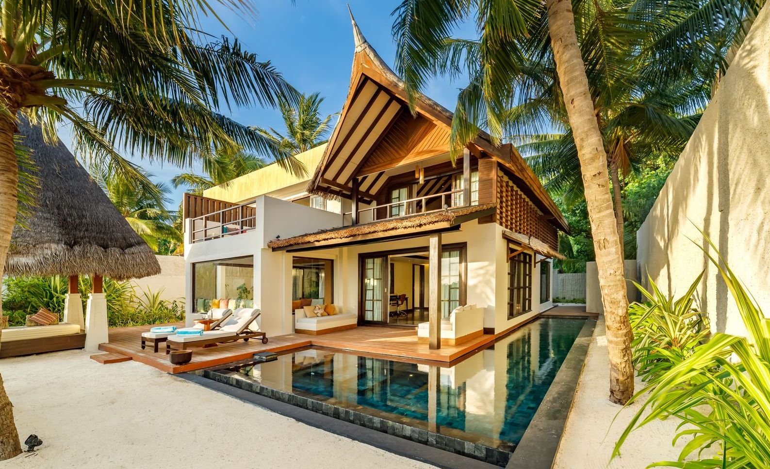 Spacious multi-bedroom villa for family holidays in Maldives
