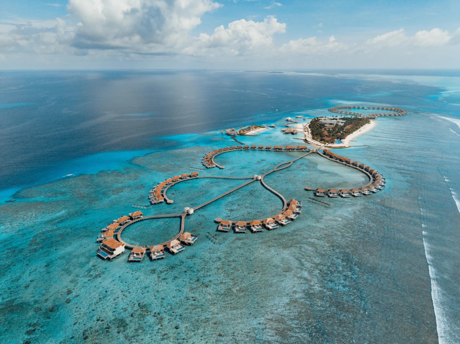 Maldives luxury travel water villa resort
